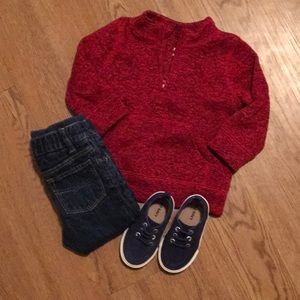 🥳Jumping Beans lil’ boy’s quarter zip🥳